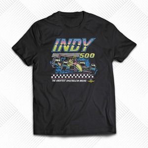 Indy 500 The Greatest Spectacle In Racing Neon Shirt